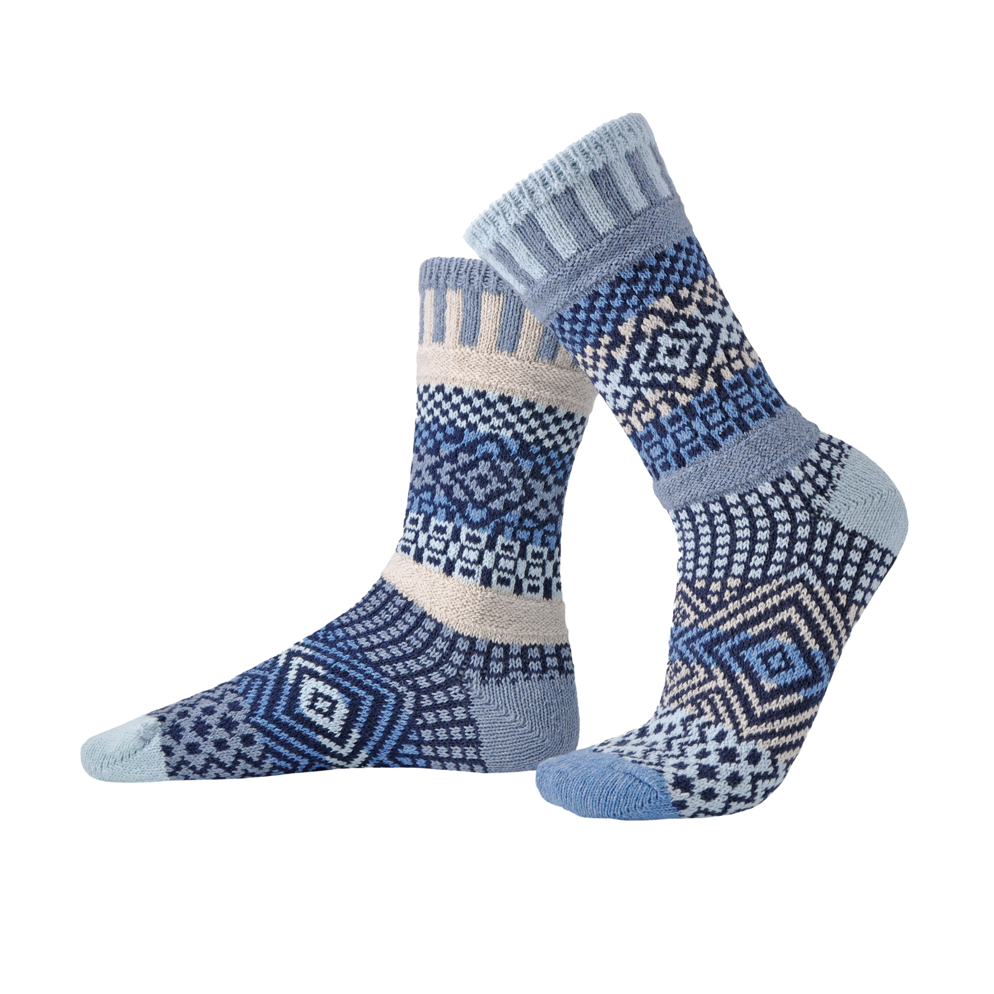 Azure Crew Socks – Solmate Socks
