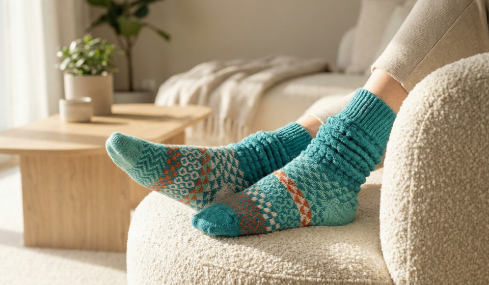 Women’s Cotton Slouch Socks