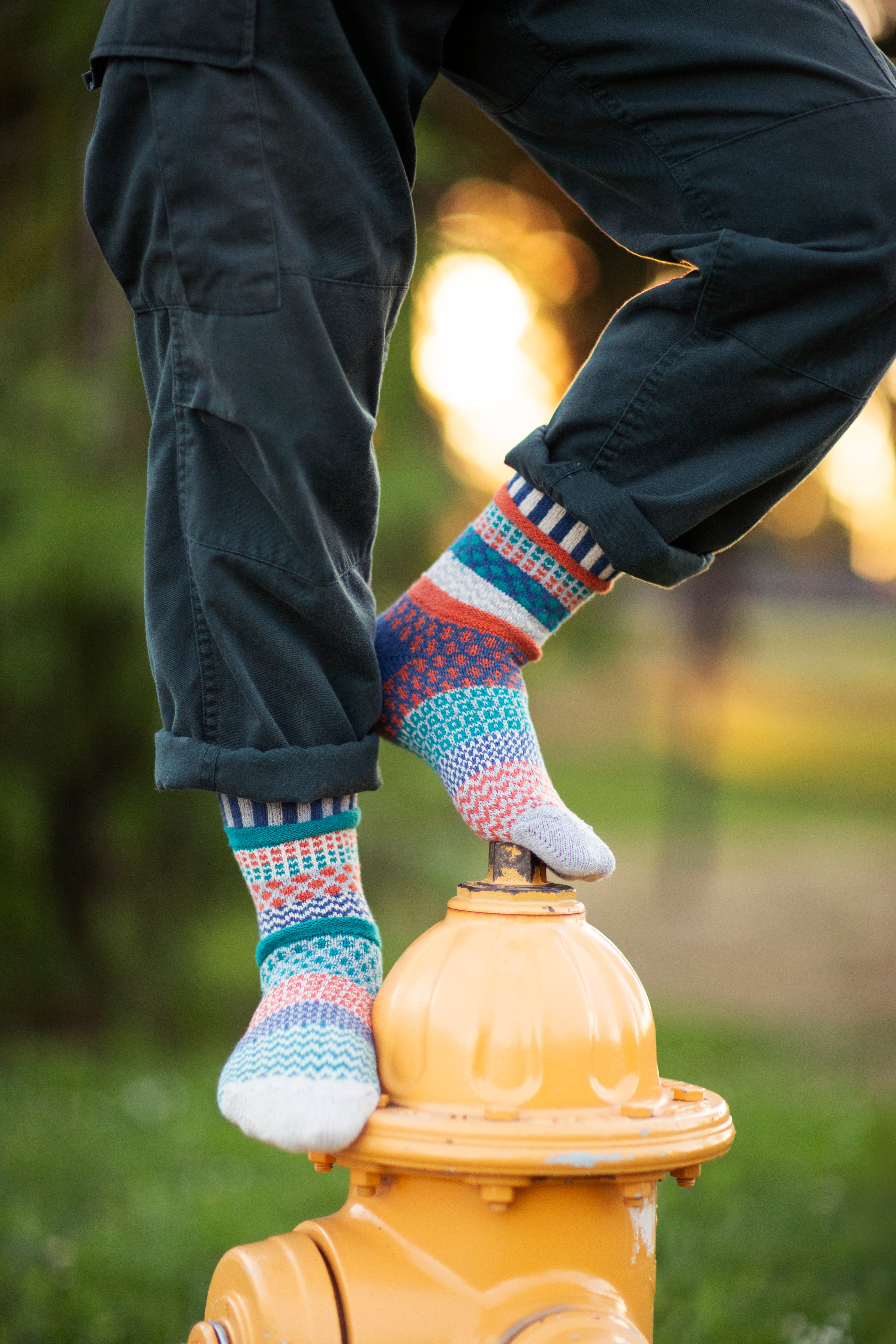 Mirabell Crew Socks – Solmate Socks