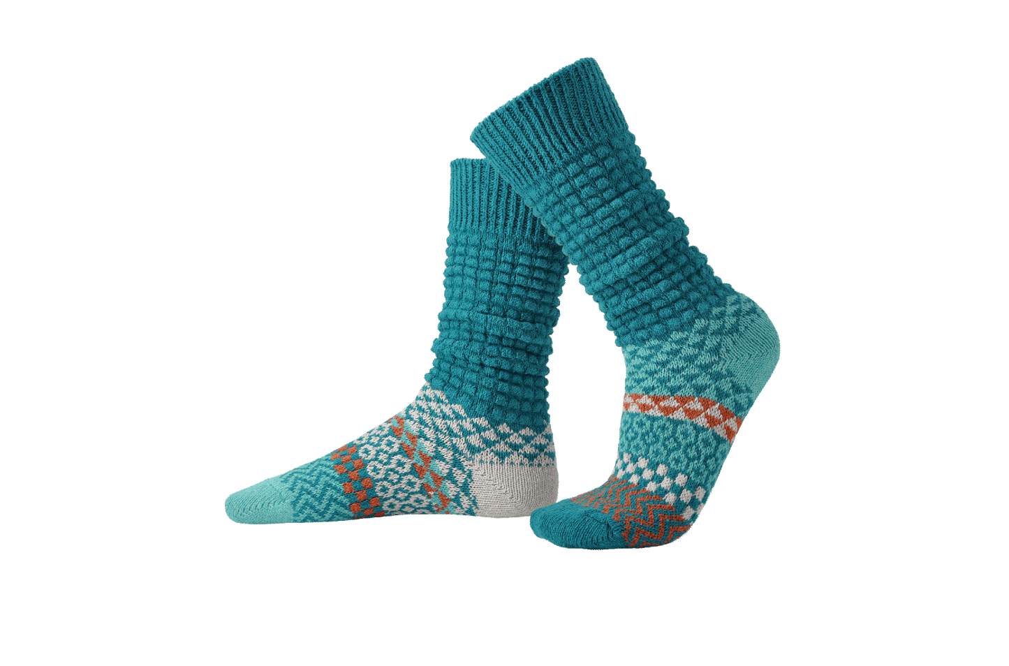 Fusion Slouch Socks - Abalone