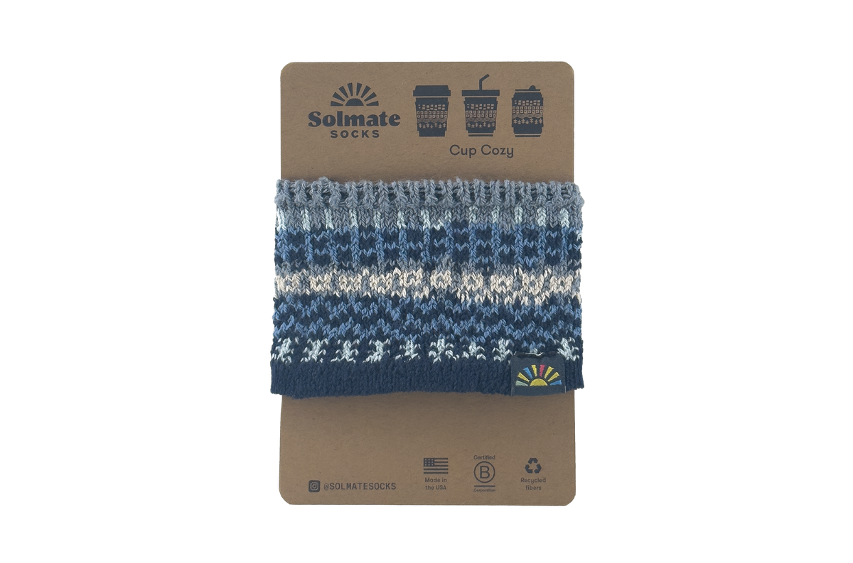 Recycled Cotton Cup Cozy for Everyday Comfort – Solmate Socks