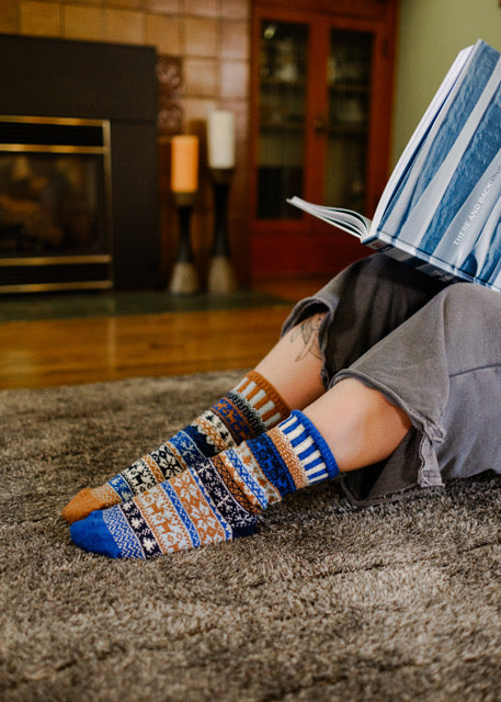 Chestnut Crew Socks