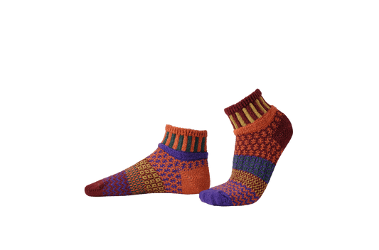 Fall Foliage Quarter Socks