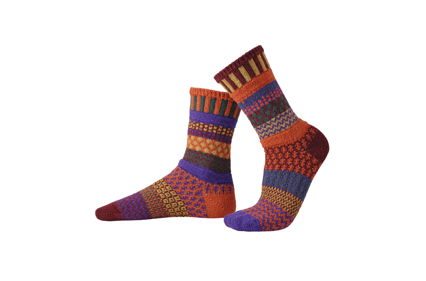 Fall Foliage Crew Socks