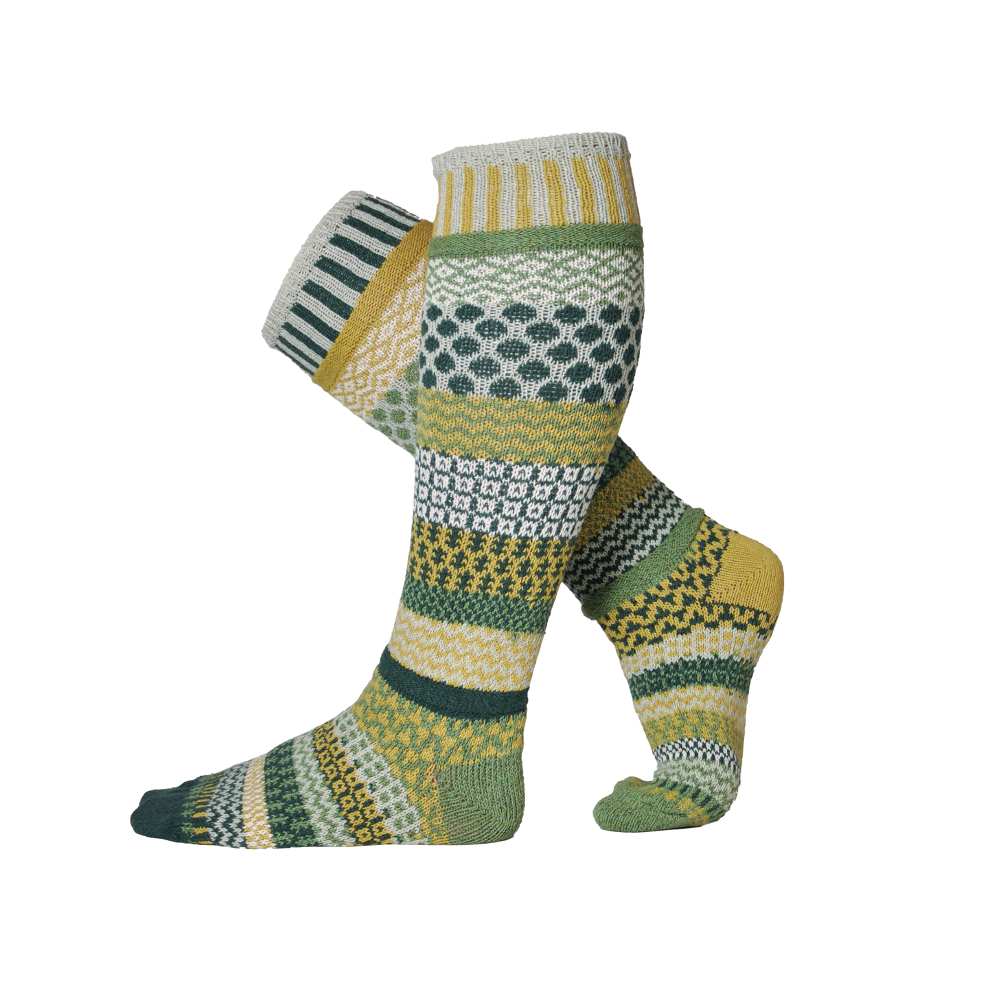 Fiddlehead Knee Socks