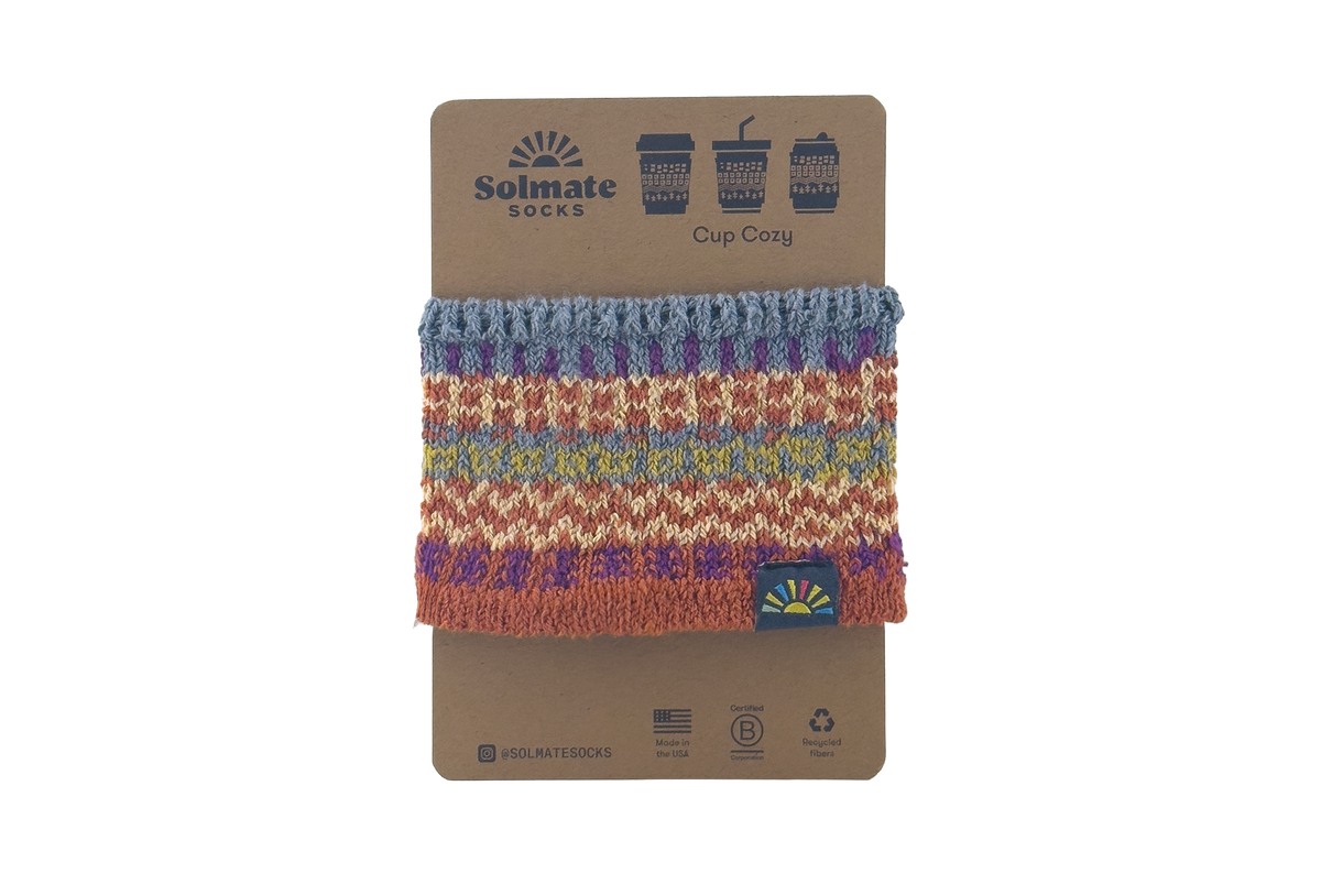 Recycled Cotton Cup Cozy for Everyday Comfort – Solmate Socks