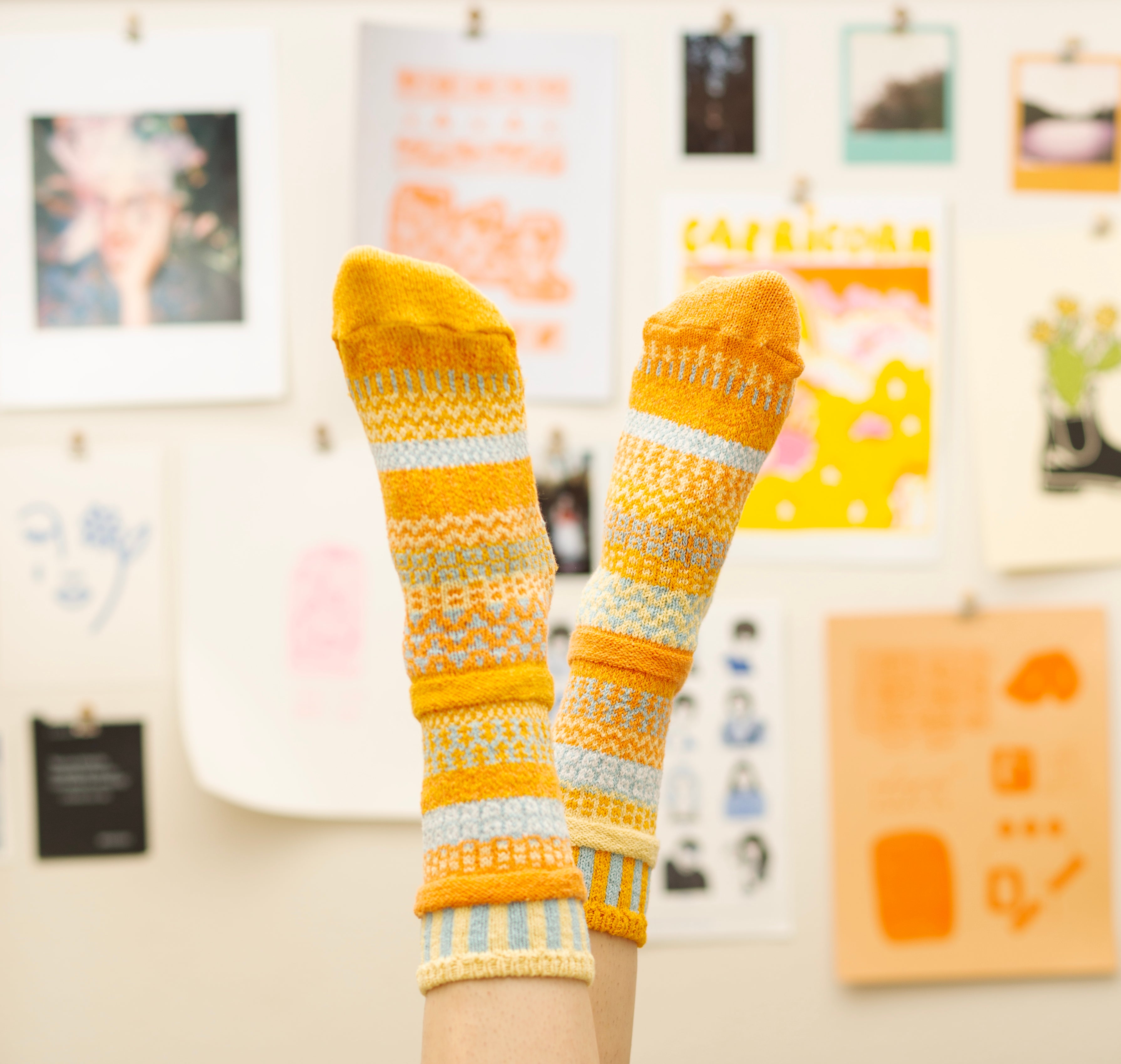 Solemate Collectionです Clementine Crew Socks – Solmate Socks