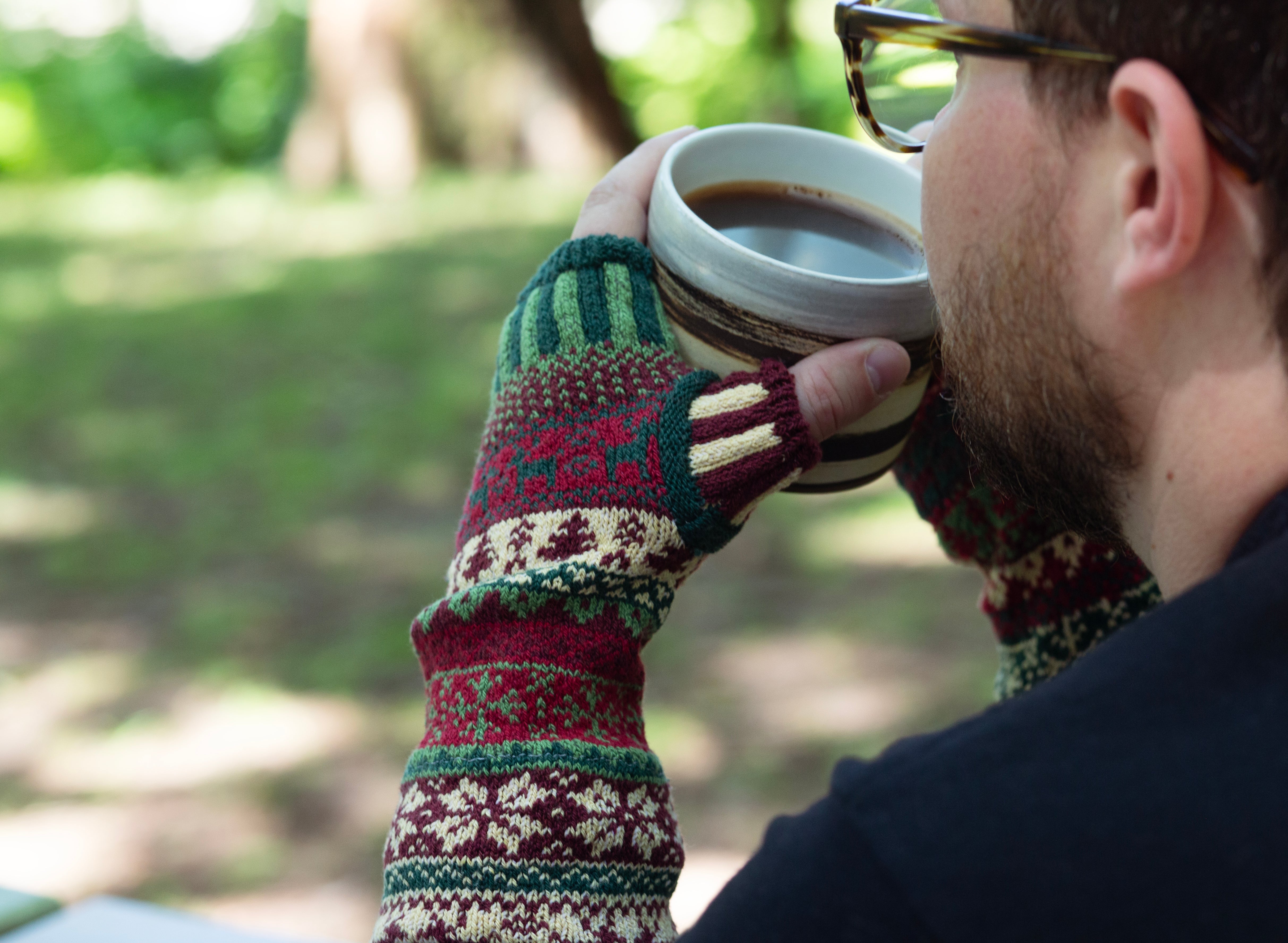 American-Made Fingerless Mittens | Solmate Socks