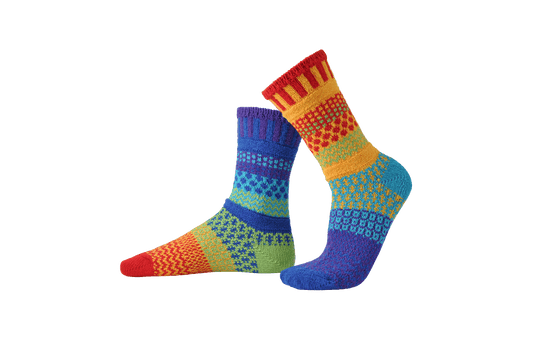 Rainbow Crew Socks