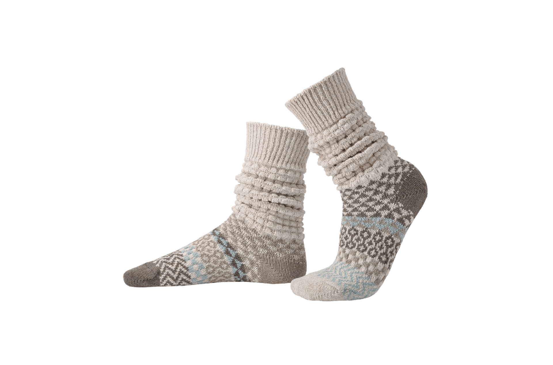 Seashell Slouch Socks | Solmate Socks