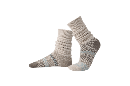 Fusion Slouch Socks - Seashell