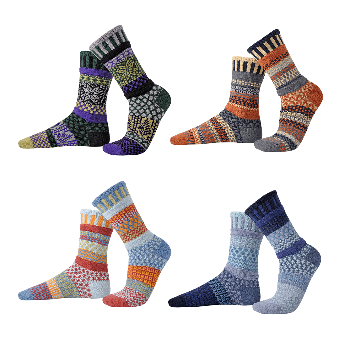 Autumn Crew Sock Gift Set
