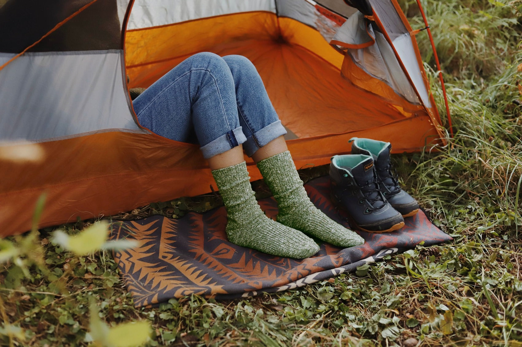 American-Made Cabin Socks