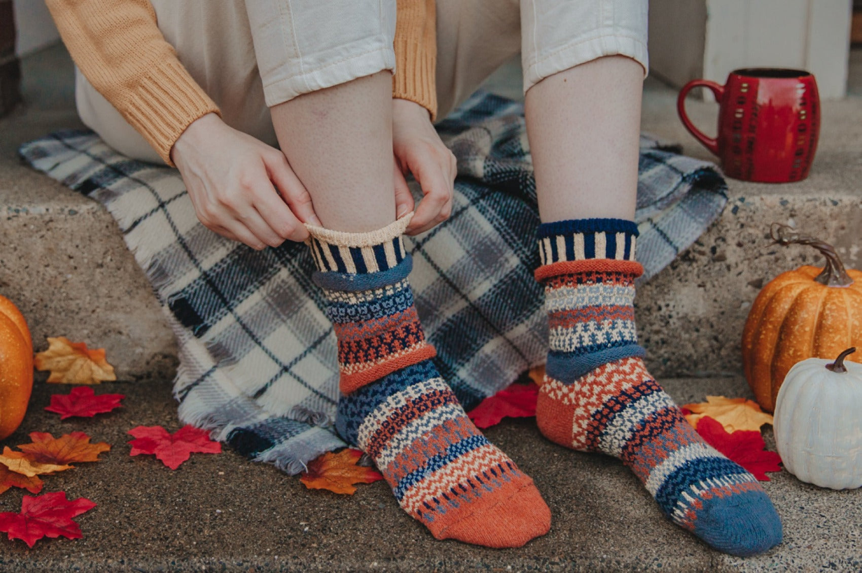 Nutmeg Crew Socks | Solmate Socks