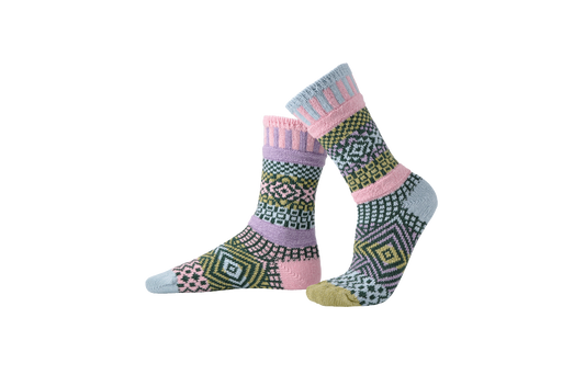Lilac Crew Socks