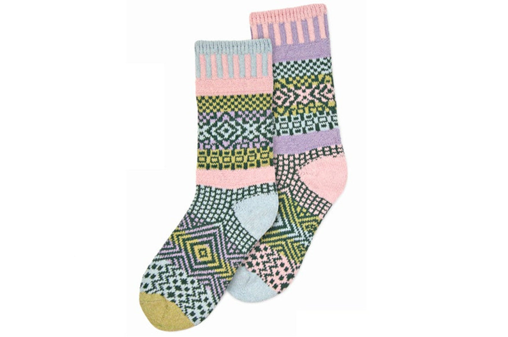 Lilac Crew Socks | Solmate Socks