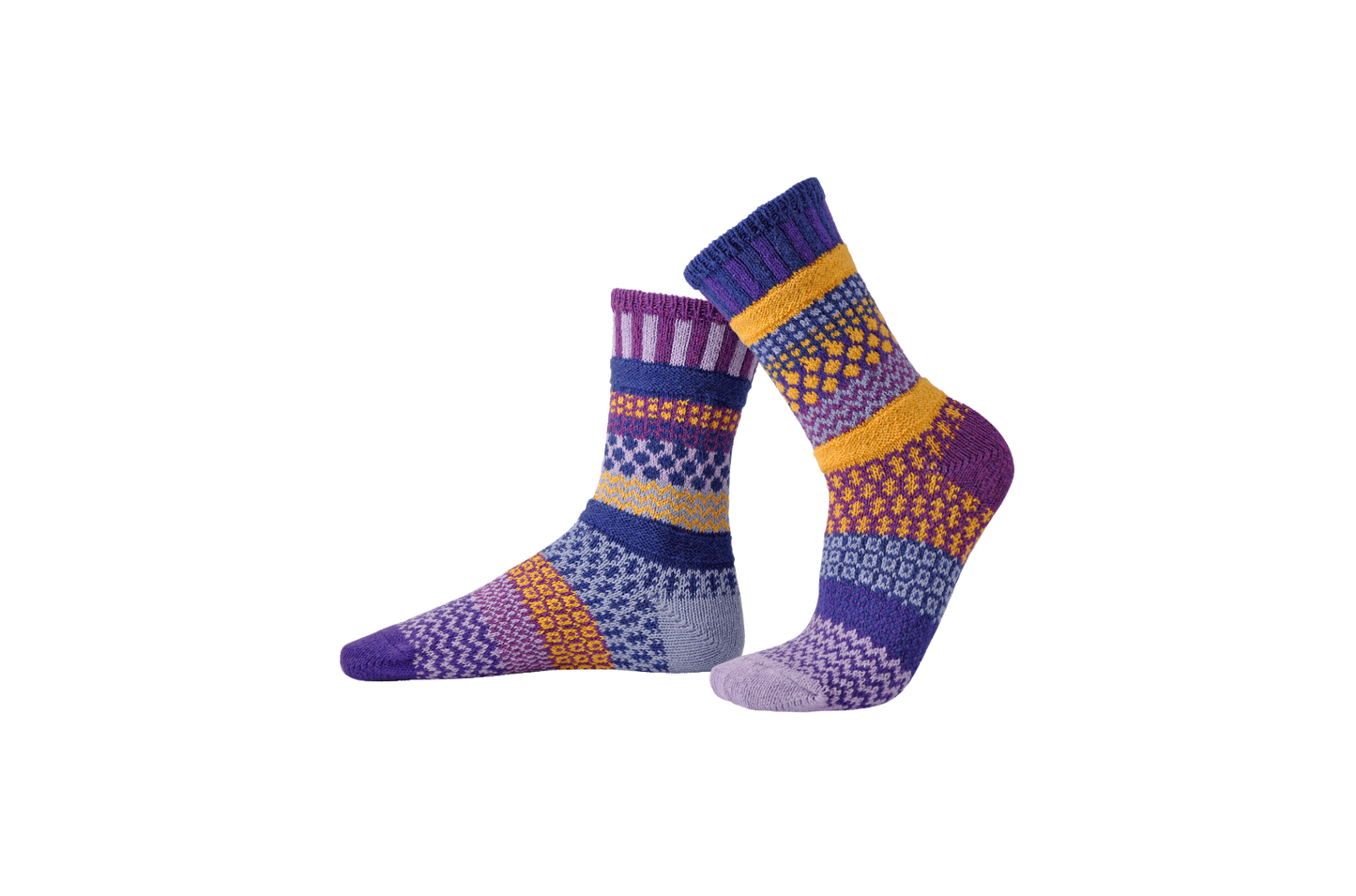 Purple Rain Crew Socks