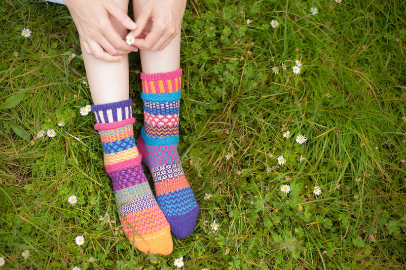 Sunny Crew Socks – Solmate Socks