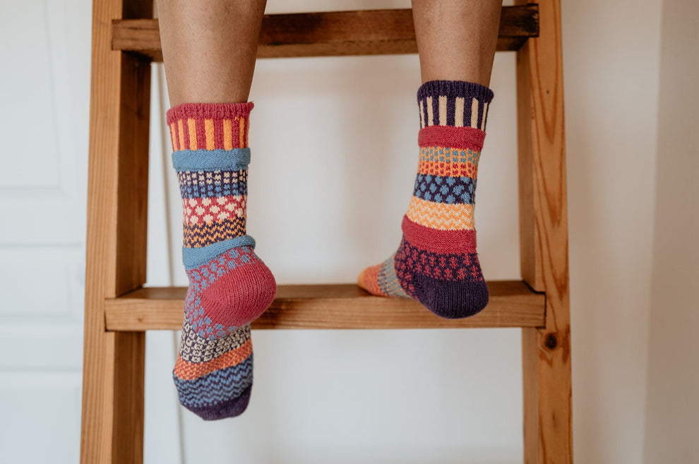 Sunny Crew Socks – Solmate Socks